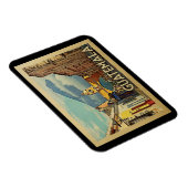 Guatemala Vintage Travel Magnet (Rechte Seite)