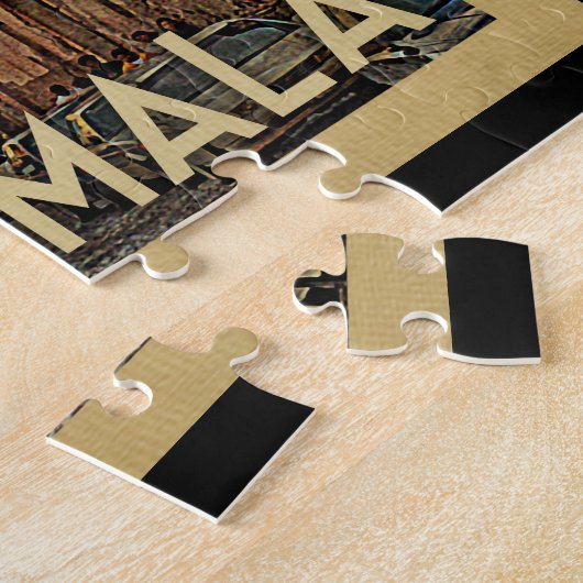 Guatemala Vintage Travel Puzzle (Seite)