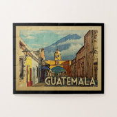 Guatemala Vintage Travel Puzzle (Horizontal)