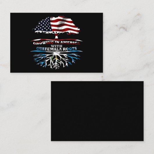 Guatemala Visitenkarte (Vorne/Hinten)