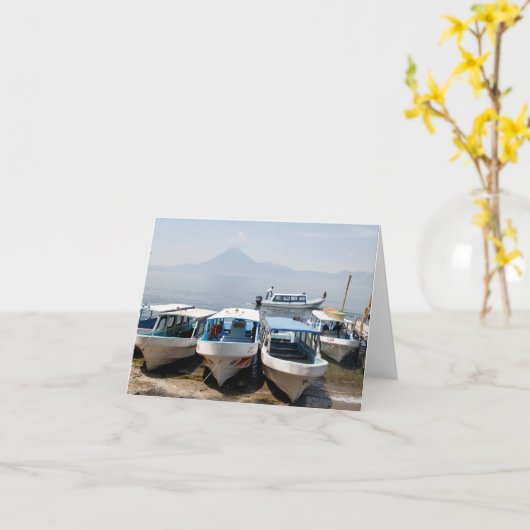 Guatemala-Vulkankarte Karte (Gelbe Blume)