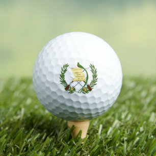 Guatemala-Wappen Golfball