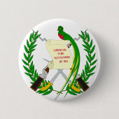 Guatemala-Wappen GT Button (Vorderseite)