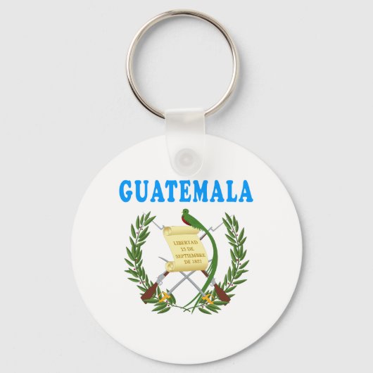 Guatemala-Wappen Schlüsselanhänger (Vorderseite)