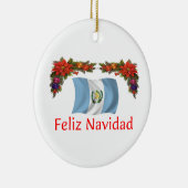 Guatemala-Weihnachten Keramikornament (Rechts)