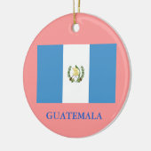 GUATEMALA* Weihnachtsdekoration Keramikornament (Links)