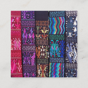 Guatemalan textile designs begleitkarte