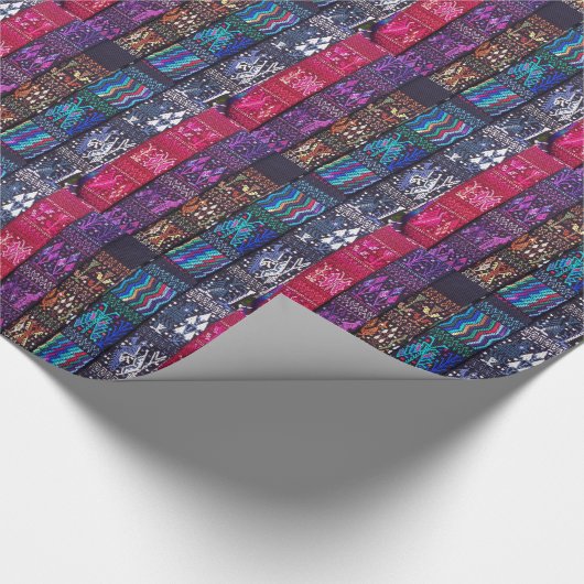 Guatemalas schönes Design Geschenkpapier (Ecke)