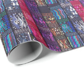 Guatemalas schönes Design Geschenkpapier (Rolleneckpunkt)