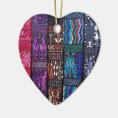 Guatemalas schönes Design Keramikornament (Links)