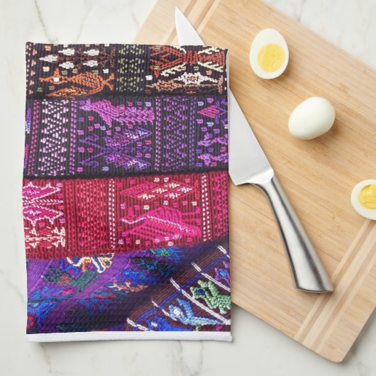 Guatemalas schönes Design Küchentuch (Viertel Falte)