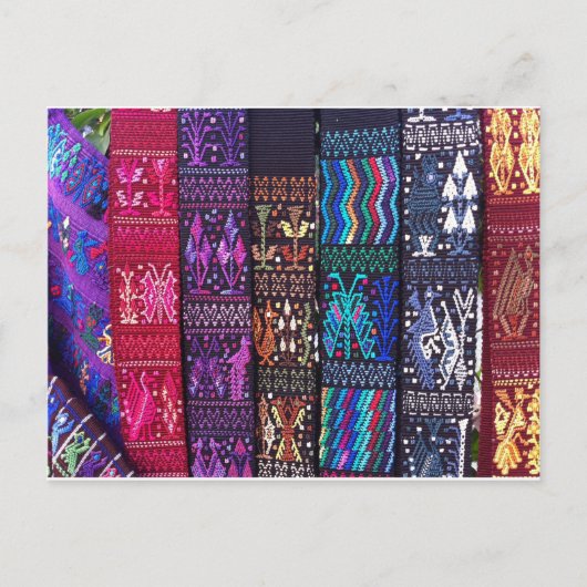 Guatemalas schönes Design Postkarte (Vorderseite)