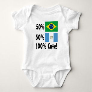 Guatemalteke 100% 50% Brasilianer-50% niedlich Baby Strampler