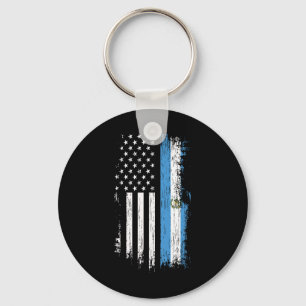 Guatemaltekisch-amerikanische Flagge - Stolz Guate Schlüsselanhänger
