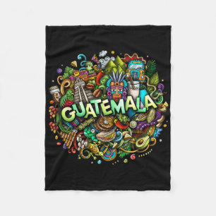 Guatemaltekische Denkmäler und Guatemala-Stadt Fleecedecke