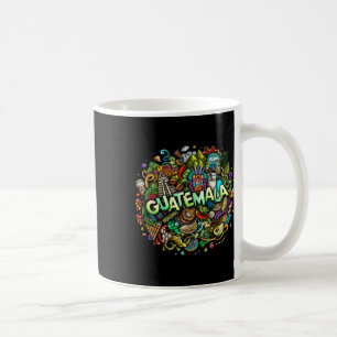 Guatemaltekische Denkmäler und Guatemala-Stadt  Kaffeetasse