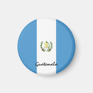Guatemaltekische Flagge & Amerika - Reise-/Sportfa Magnet