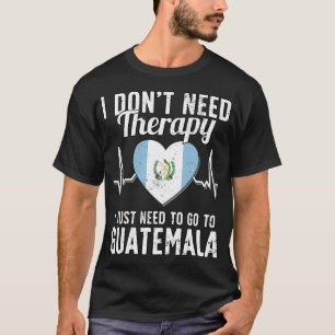 Guatemaltekische Flagge I Guatemala Flagge I Reise T-Shirt