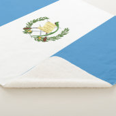guatemaltekische Flagge Sherpadecke (3/4)