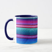 Guatemaltekische Gewebe-Streifen-Tasse Tasse (Links)