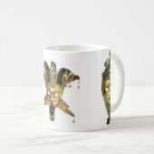 "Guatemaltekische Masken"  Kaffeetasse (VorderseiteRechts)