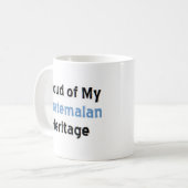 guatemaltekische Tasse (Vorderseite Links)