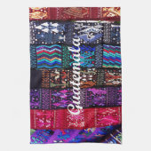guatemaltekische Textildesigns. Handtuch (Vertikal)