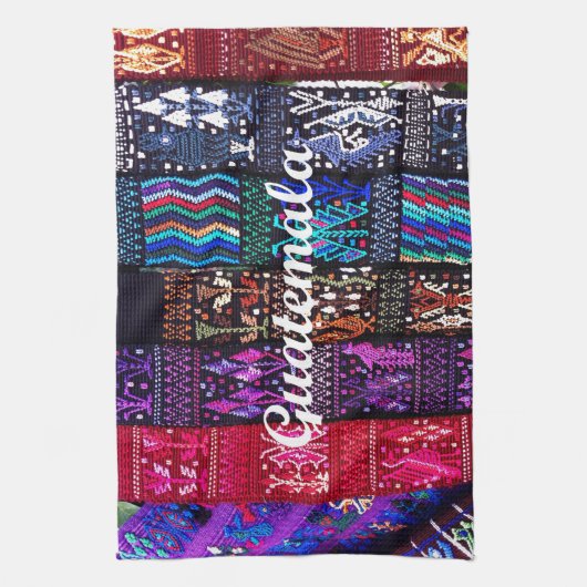 guatemaltekische Textildesigns. Handtuch (Vertikal)