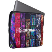 guatemaltekische Textildesigns. Laptopschutzhülle (Vorne Rechts)
