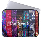 guatemaltekische Textildesigns. Laptopschutzhülle (Vorderseite)