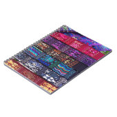 guatemaltekische Textildesigns Notizblock (Linke Seite)