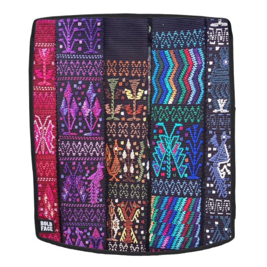 guatemaltekische Textildesigns Rucksack (Abnehmbare Front)