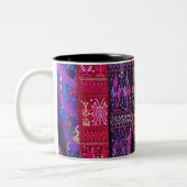 guatemaltekische Textildesigns Zweifarbige Tasse (Links)