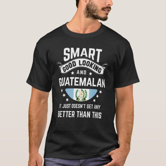 Guatemaltekischer Flaggenstaat Indianerstolz T-Shirt (Vorderseite)