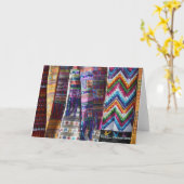 Guatemaltekischer Weaving Karte (Gelbe Blume)