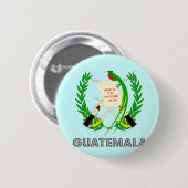 Guatemaltekisches Emblem Button (Vorne & Hinten)