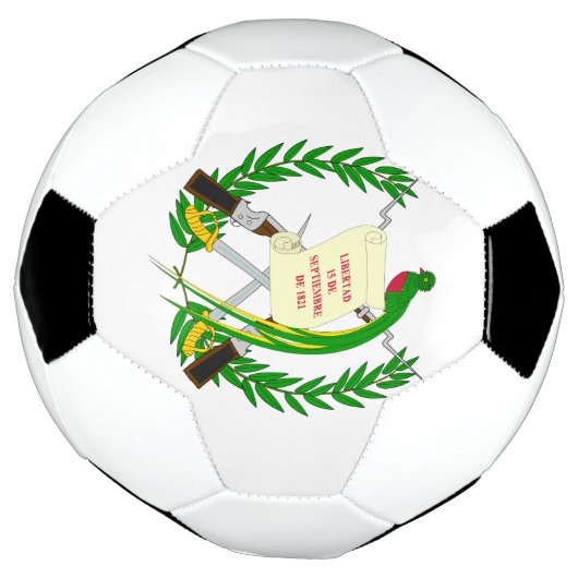 guatemaltekisches Emblem Fußball (Gedreht)
