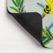 Guatemaltekisches Nationalsymbol mit Quetzal Mousepad (Ecke)