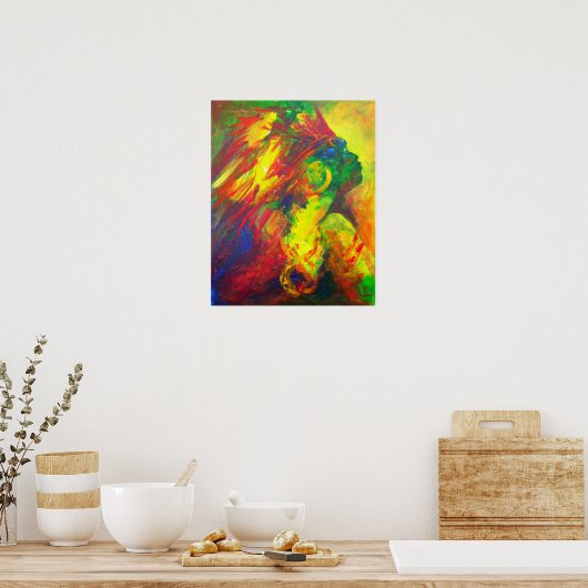 Guatiguana the Taino 2011 Poster (Küche)