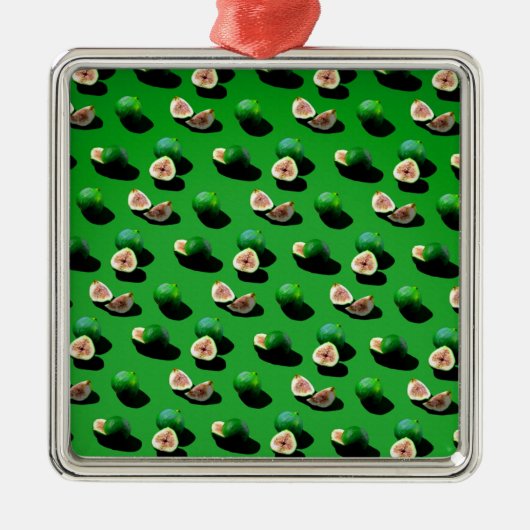 Guava Exotic Fruit Ornament Aus Metall (Vorne)