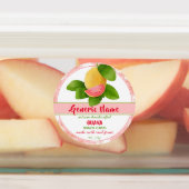 Guava Fruit Etiketten (Befestigt)