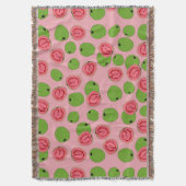 Guava Fruit Pattern Decke (Vorderseite Vertikal)