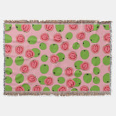 Guava Fruit Pattern Decke (Vorderseite)