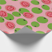 Guava Fruit Pattern Geschenkpapier (Ecke)