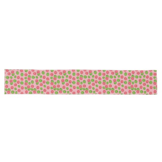 Guava Fruit Pattern Großer Tischläufer (Horizontal)