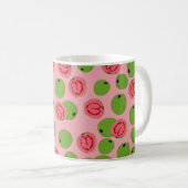 Guava Fruit Pattern Kaffeetasse (VorderseiteRechts)