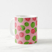 Guava Fruit Pattern Kaffeetasse (Vorderseite Links)