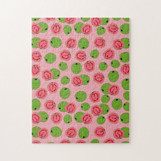 Guava Fruit Pattern Puzzle (Vertikal)