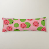 Guava Fruit Pattern Seitenschläferkissen (Rückseite)