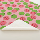 Guava Fruit Pattern Sherpadecke (3/4)